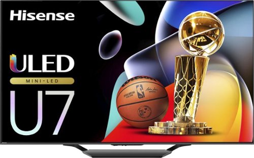  Hisense - 75&quot; Class U7 Series Mini-LED 4K QLED Google TV