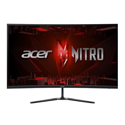 Acer - Nitro 31.5” VA Curved FHD 240Hz 1ms FreeSync Premium Gaming Monitor HDR10 (DisplayPort, HDMI) - Black