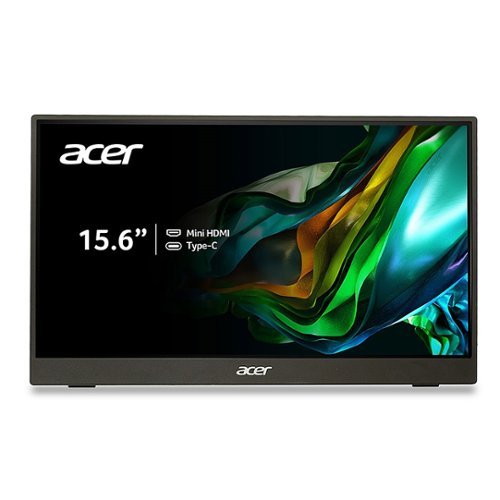 Photos - Monitor Acer  PM161Q Bbmiuux 15.6" IPS FHD AMD FreeSync Portable  (2 x USB 