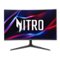 Acer - Nitro 31.5" LED FHD 180Hz 1ms FreeSync Gaming Monitor with HDR10(DisplayPort, HDMI) - Black-Front_Standard