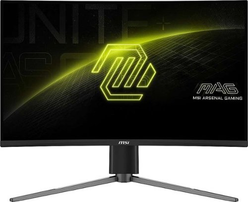MSI - MAG27CQ6PF 27" Curved QHD 180Hz 0.5ms Gaming Monitor with HDR ready  (DisplayPort, HDMI, ) - Black