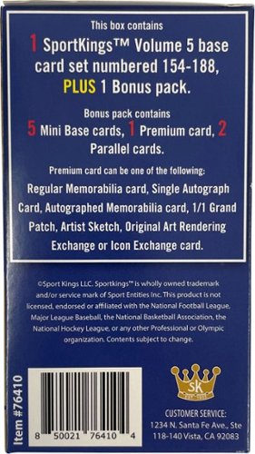 Sage 2024 Sage Sportkings Volume 5 WORLDWIDE DELIVERY