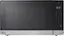 Front. LG - 1.5 Cu. Ft. Countertop Microwave with Sensor Cooking and Smart Inverter - Stainless Steel.