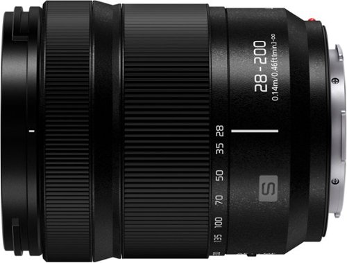 Panasonic LUMIX Full Frame Camera Lens, S 28 200mm F4 7.1 MACRO