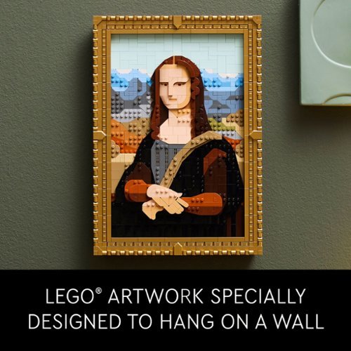 LEGO Art Mona Lisa Wall Art Building Set for Adults 31213 HOW TO BUY