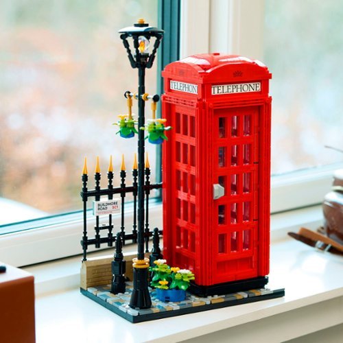 LEGO Ideas Red London Telephone Box Gift Idea for Travelers 21347 WORLDWIDE DELIVERY