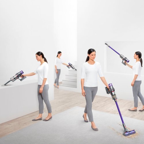 Dyson V11 Plus Cordless Vacuum Nickel/Purple 448712-01 - Best Buy