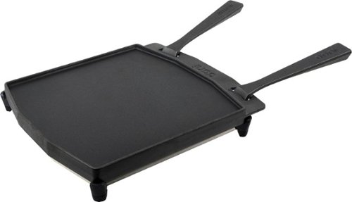 Ooni - Dual-sided Grizzler Plate - Black