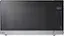 Front. LG - 2.0 Cu. Ft. Countertop Microwave with Sensor Cooking and Smart Inverter - Stainless Steel.