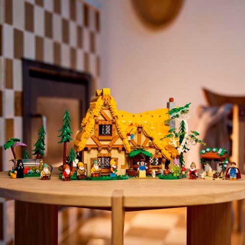 LEGO Disney Snow White and the Seven Dwarfs’ Cottage Build and Display Set 43242 HOW TO BUY