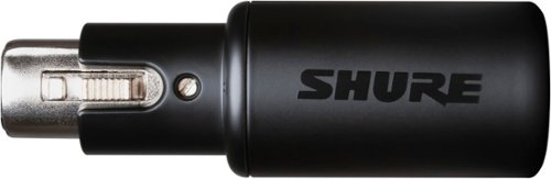 Shure MVX2U XLR to USB Digital Audio Interface - Black GLOBAL SHIPPING