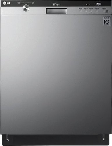  LG - 24&quot; Built-In Dishwasher with Stainless Steel Tub - Stainless steel