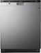 LG - 24" Built-In Dishwasher with Tub - Stainless steel-Front_Standard