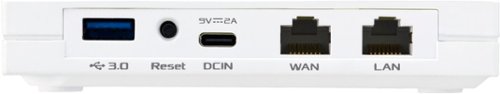ASUS RT-AX57 Go AX3000 Dual Band Wi-Fi 6 Travel Router - White SHOP ONLINE