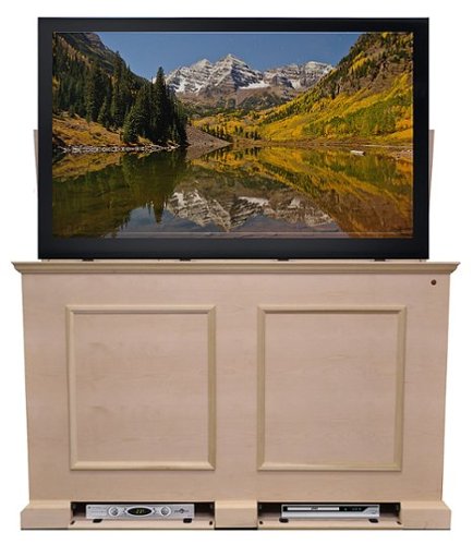 Touchstone Home Products - The Grand Elevate by Touchstone - Smart Motorized TV Lift Cabinet for Flat Screen TVs up to 65 Inches - Unfinished
