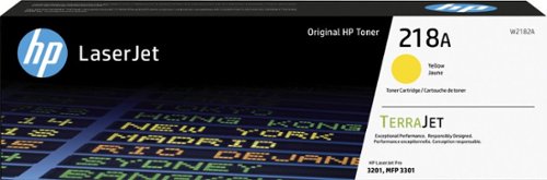 

HP - 218A Standard Capacity Toner Cartridge - Yellow