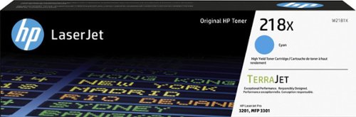 HP - 218X High-Yield Toner Cartridge - Cyan