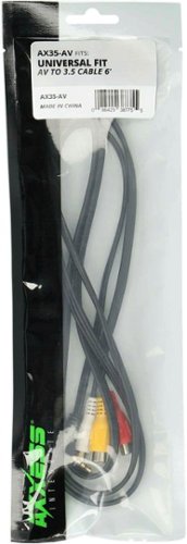AXXESS 6' A/V to 3.5mm Cable Interface - Multi WORLDWIDE DELIVERY