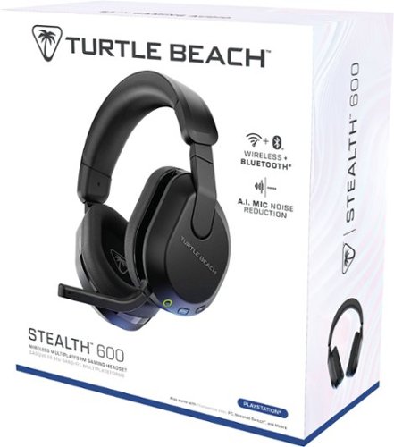 Turtle Beach Stealth 600 Wireless Over-Ear Multiplatform Gaming Headset for PS5, PS4, PC & Mobile - Black BUY IN CANADA