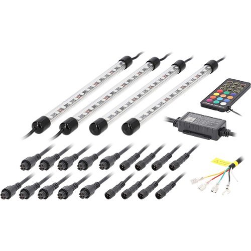 Metra Heise Chasing LED Interior Lighting Kit - Multi WORLDWIDE DELIVERY