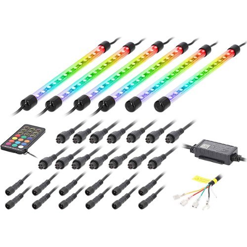 Metra Heise Chasing LED Interior Lighting Kit - Multi WHERE TO BUY