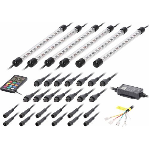 Metra Heise Chasing LED Grille Lighting Kit - Multi WORLDWIDE DELIVERY