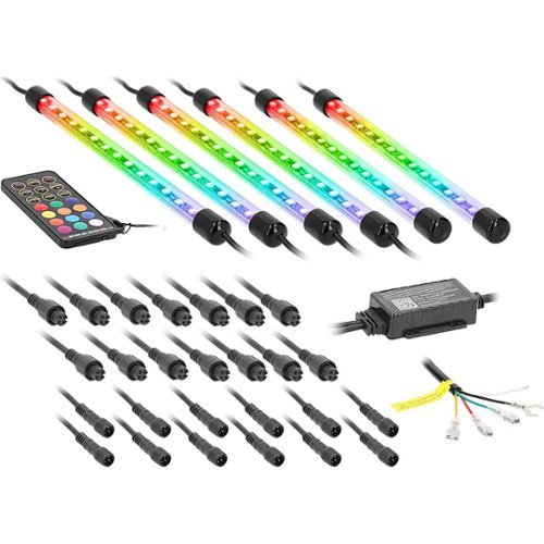 Metra Heise Chasing LED Grille Lighting Kit - Multi GLOBAL SHIPPING