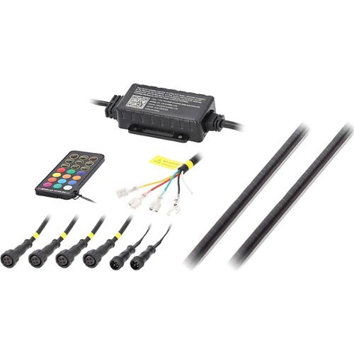 Metra Heise Chasing LED Ambient Dash Lighting Kit - Multi WORLDWIDE DELIVERY