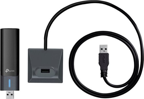 TP-Link AXE5400 Wi-Fi 6E High Gain Wireless USB Adapter - Black BUY IN EUROPE
