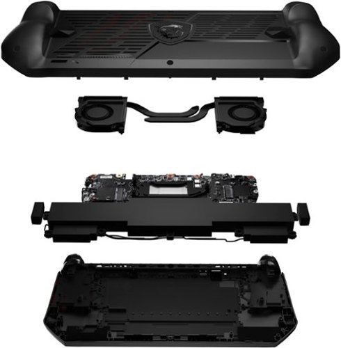 MSI Claw A1M 7 120Hz FHD 1080P Gaming Handheld-Intel core CU5 135H-Intel Arc-16GB-512GBSSD - Black WORLDWIDE DELIVERY