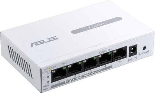 ASUS ExpertWiFi EBP15 5-Port Gigabit Smart Managed PoE+ Ethernet Switch - White HOW TO BUY