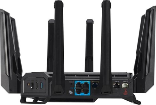 ASUS ROG Rapture GT-BE98 Pro BE30000 Quad-Band Wi-Fi 7 Router - Black BUY IN SAUDI ARABIA