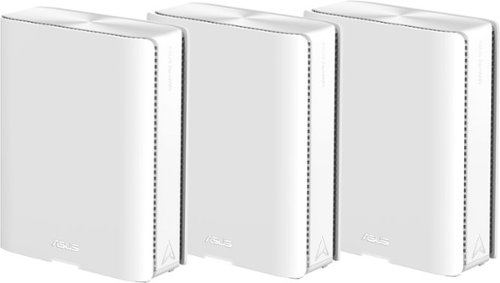 ASUS - ZenWiFi BE30000 WiFi 7 Quad-band Mesh Router (3-Pack) - White