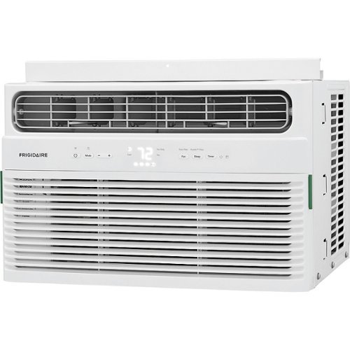 Frigidaire - 8,000 BTU Smart Window Air Conditioner with Wi-Fi and Remote - White
