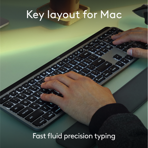 Logitech MX Keys S for Mac Advanced Full size Wireless Scissor