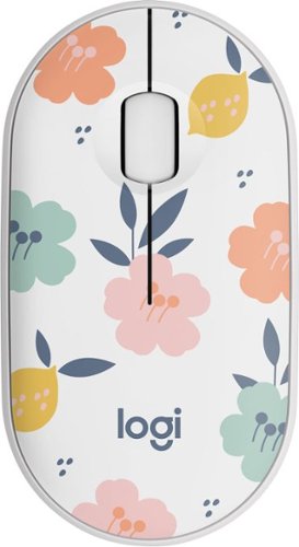 Logitech - M340 Limited Edition Wireless Ambidextrous Mouse with Silent Clicks - Floral Bouquet