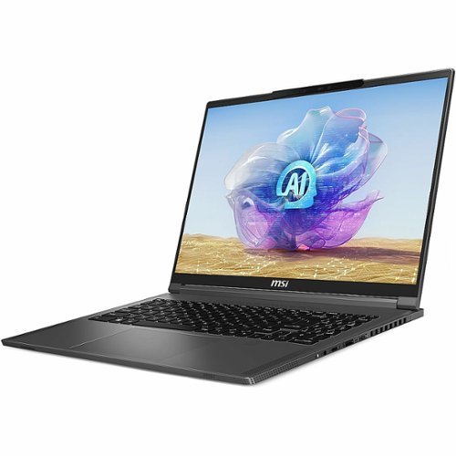 MSI CreatorPro 16 AI Studio A1V 16 Laptop - Intel Core Ultra 9 with 32GB Memory - 1 TB SSD - Lunar Gray, Gray SHOP ONLINE