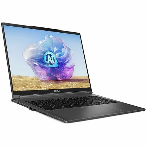 MSI CreatorPro 16 AI Studio A1V 16 Laptop - Intel Core Ultra 9 with 64GB Memory - 2 TB SSD - Lunar Gray, Gray SHOP ONLINE