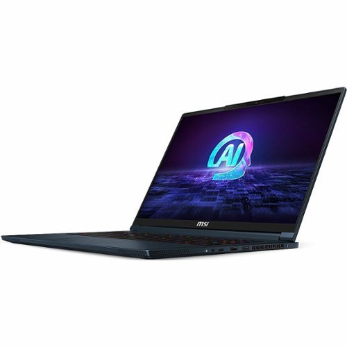 MSI Stealth 16 AI Studio A1V 16 120 Hz Gaming Laptop 3840 x 2400 (UHD+) - Intel Core Ultra 9 185H with 64GB Memory - Star Blue, Blue BUY IN SINGAPORE