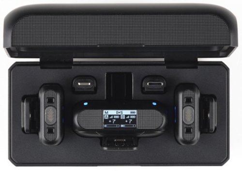 Saramonic Blink 500 B2+ 2-Person Wireless Mic System w/ Device Mount Receiver 3.5mm, USB-C & Lightning Outs GLOBAL SHIPPING