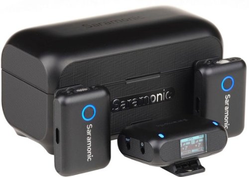 Saramonic Blink 500 B2+ 2-Person Wireless Mic System w/ Device Mount Receiver 3.5mm, USB-C & Lightning Outs HOW TO BUY