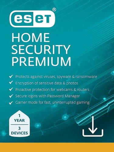 ESET - Home Security Premium (3 Device) - Windows, Mac OS, Android [Digital]