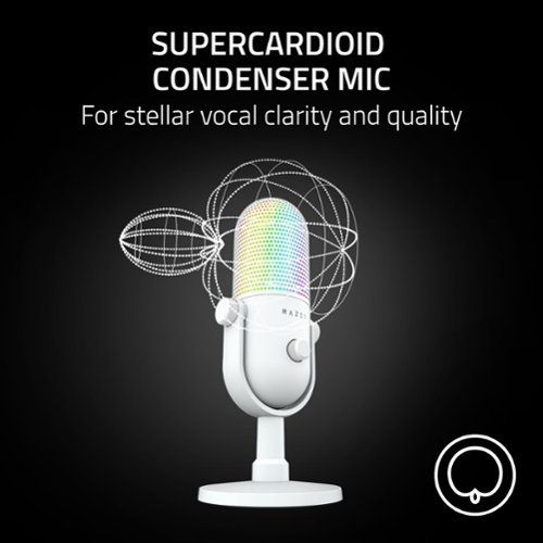 Razer Seiren V3 Chroma Condenser USB Microphone WORLDWIDE DELIVERY