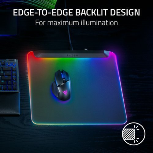 Razer Firefly V2 Pro Micro-Textured Surface Gaming Mouse Pad with Chroma RGB Lighting - Black WORLDWIDE DELIVERY
