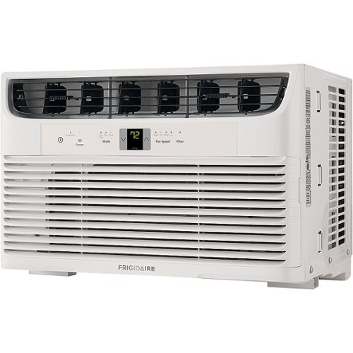  Frigidaire - 8,000 BTU Window Air Conditioner with Remote in White - White