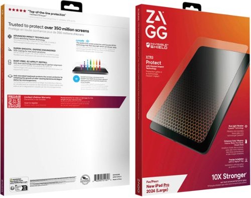 ZAGG InvisibleShield Glass XTR3 13 Screen Protector for Apple iPad Pro (7th gen) - Clear BUY ONLINE
