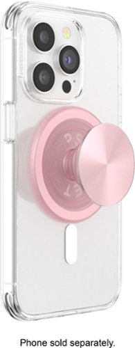 PopSockets MagSafe Round PopGrip Cell Phone Grip & Stand, with Adapter Ring for Mobile Phones - Dusty Rose WORLDWIDE DELIVERY