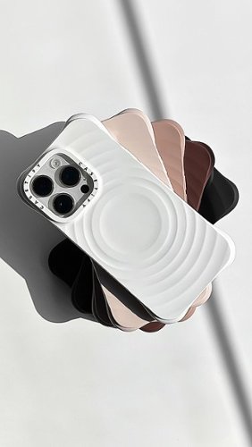 CASETiFY Essentials Ripple Case with MagSafe for Apple iPhone 15 Pro Max - Latte HOW TO BUY