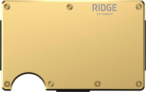 The Ridge Wallet - 24 Karat Gold - 24 Karat Gold
