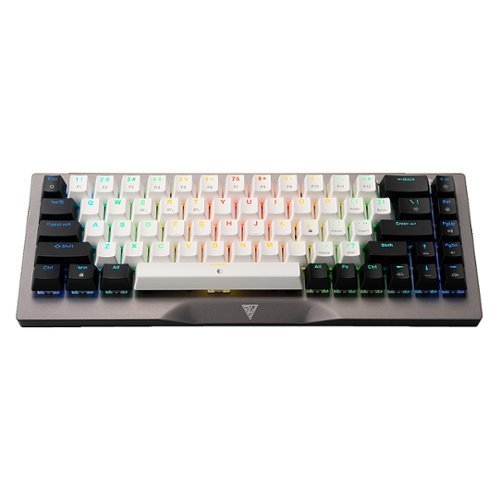 GAMDIAS Hermes M4 Hybrid 65% Wired Mechanical Gaming Keyboard with RGB Backlighting - Gunmetal Grey GLOBAL SHIPPING
